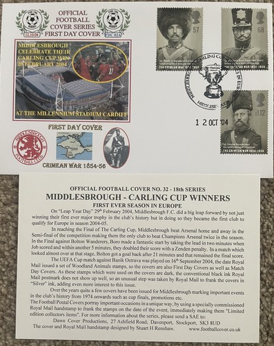 Middlesbrough carling cup - middlesbrough,