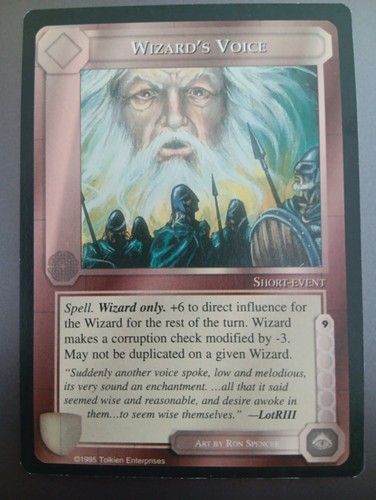 Wizard voice meccg - -,