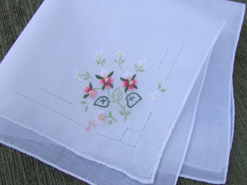 Vintage handkerchief hankie - vintage,