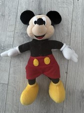Vintage 90s Disney Mickey Mouse Soft Toy Disneyland Resort Original # collector 