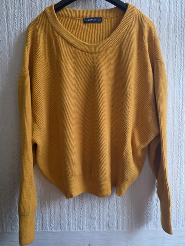 Zara knit mustard - zara,
