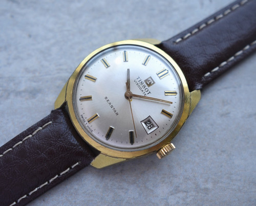 1970 vintage tissot seastar - tissot,