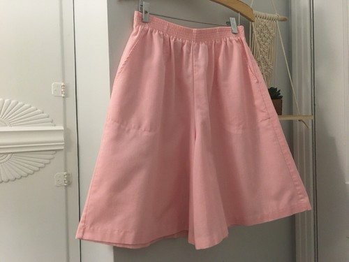 Vintage light pink - pink, culottes