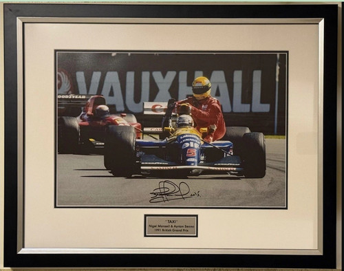 Taxi nigel mansell and - -,