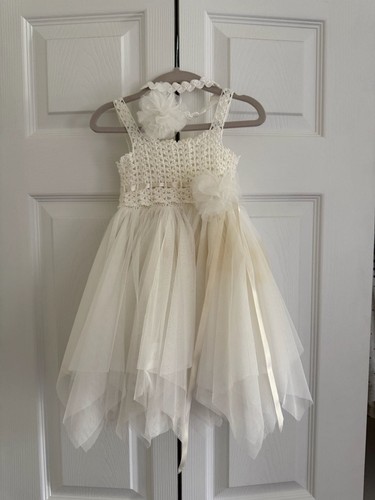 Boho ivory crochet and - boho,