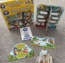 Orchard Toys Cheeky Monkeys Educational Game 3D Tree Ages 4-8 (2 Missing Monkey)