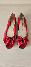 Ladies John Lewis Red Leather