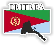 Eritrea Country Project Flag