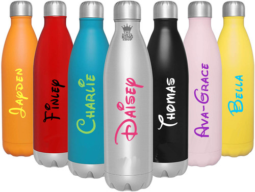 Personalised name stickers - x,