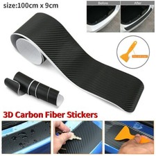 Carbon Fiber Car Sticker Door Sill Scuff Anti Scratch Sticker Protection Film