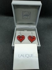 LALIQUE STUNNING RED HEART