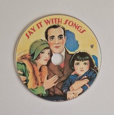 SAY IT WITH SONGS 1929 DVD