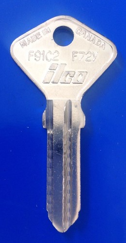 Classic car blank door key - classic,