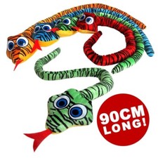 Large 90cm Plush Snake Soft