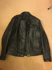 Kett vintage leather bikers jacket