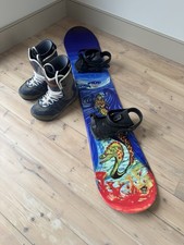 Ride Tempest 151cm with Bindings & Vans Boots (UK 11.5)