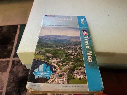 Lake district travel - travel, map