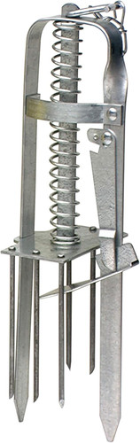 0645 plunger style mole trap - plunger,