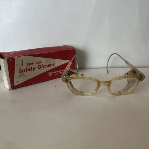 Vtg american optical - optical, safety