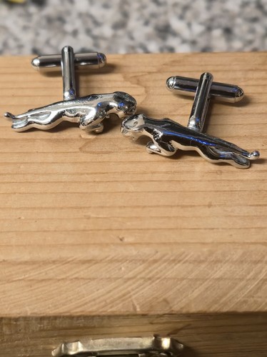 Jaguar cufflinks pair - jaguar,