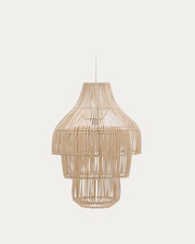 Kave Home Janoa rattan ceiling