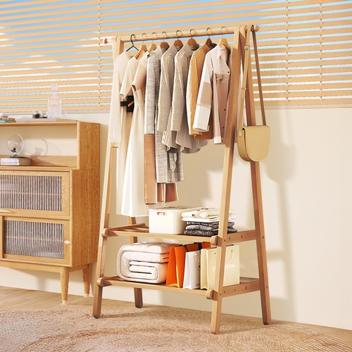 Foldable bamboo clothes - bamboo,
