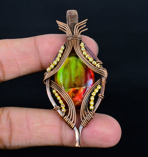 Ammolite handmade gemstones - ammolite,