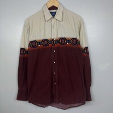 Wrangler Western Shirt, Aztec