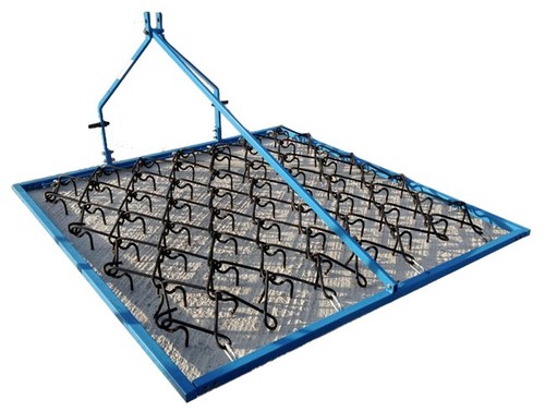 Grass harrow frame 6ft - harrow,