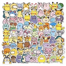 100pcs pokémon stickers - 100pcs,