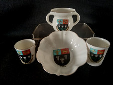 Goss/Crested China x 4 all