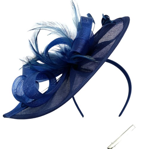 Large feather fascinator - feather,