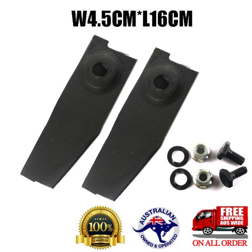 Set lawn mower blades bolts - set,
