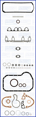 Full engine rebuild gasket set - engine,
