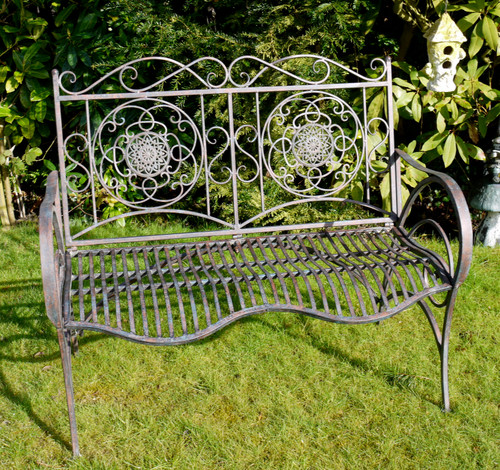 Rusty brown gary shabby chic - brown,