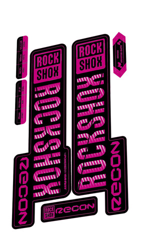 Rockshox recon fork - fork, decal