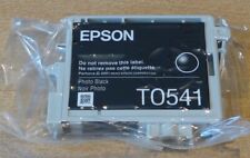 GENUINE EPSON T0541 TO541 Photo Black cartridge ORIGINAL OEM FROG ink R800 R1800