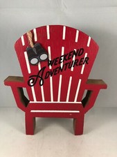 Weekend Adventurer Word Block Adirondack Chair Heather Myers Jo-Ann Stores
