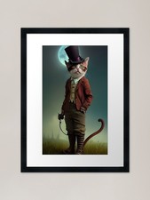 Adorable Steampunk Cat in Top