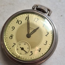 Vintage metal Westclox pocket Ben pocket Watch working c1960