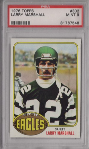 Larry marshall 1976 - 1976, topps