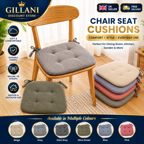 Seat pad cushion tie - tie, on