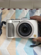 Panasonic Lumix DMC-LX5 10.1 MP Digital Camera White English GOOD work