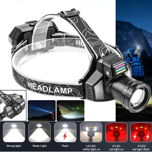 Super bright rechargeable head - rechargeable,