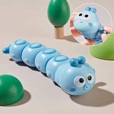 Cartoon Clockwork Caterpillar