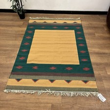 Camel Green Red Rug 185 X 120