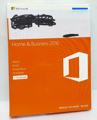 Microsoft office software b - microsoft, h&b