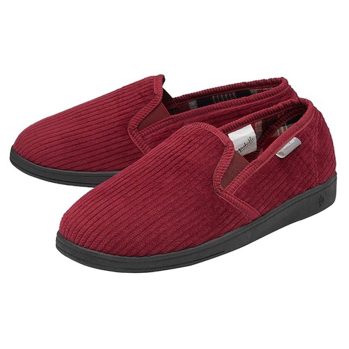 Mens tartan lined - mens, slippers