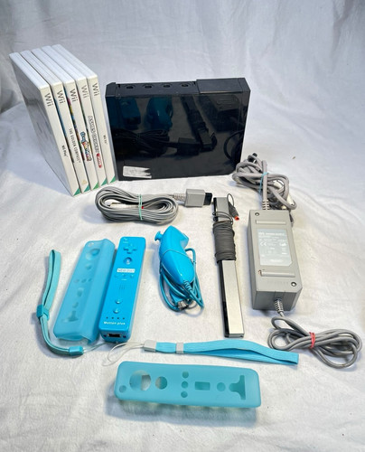 Nintendo wii black - wii, console