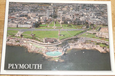 Plymouth in Devon From The Air